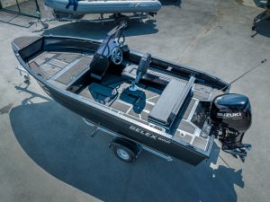 Gelex 500 Aluminium Fishing boat with Suzuki 70hp outboard and Extreme roller coaster trailer